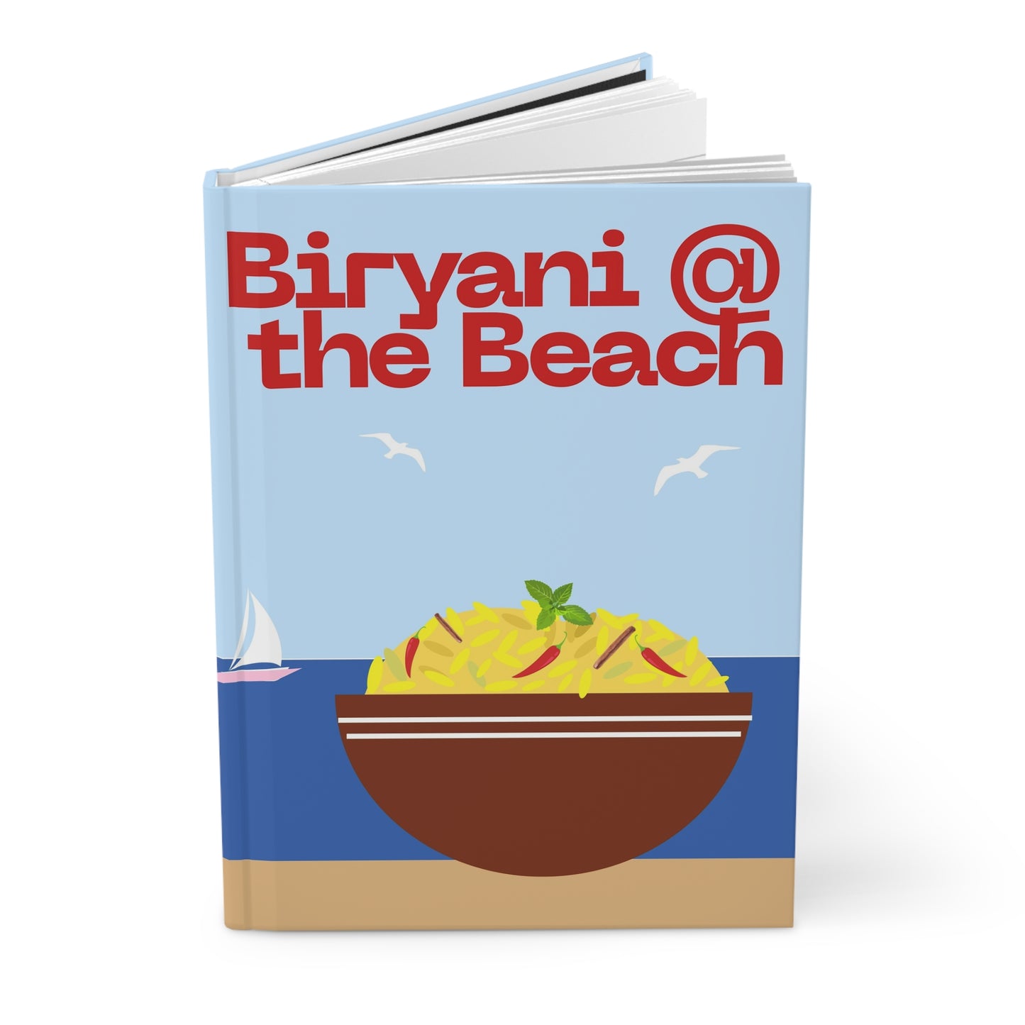 Biryani at the Beach Hardcover Journal